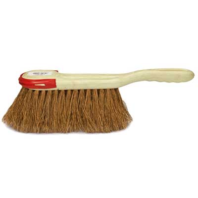 Handfeger Kokos Kunststoffhandgriff mit Randschutz